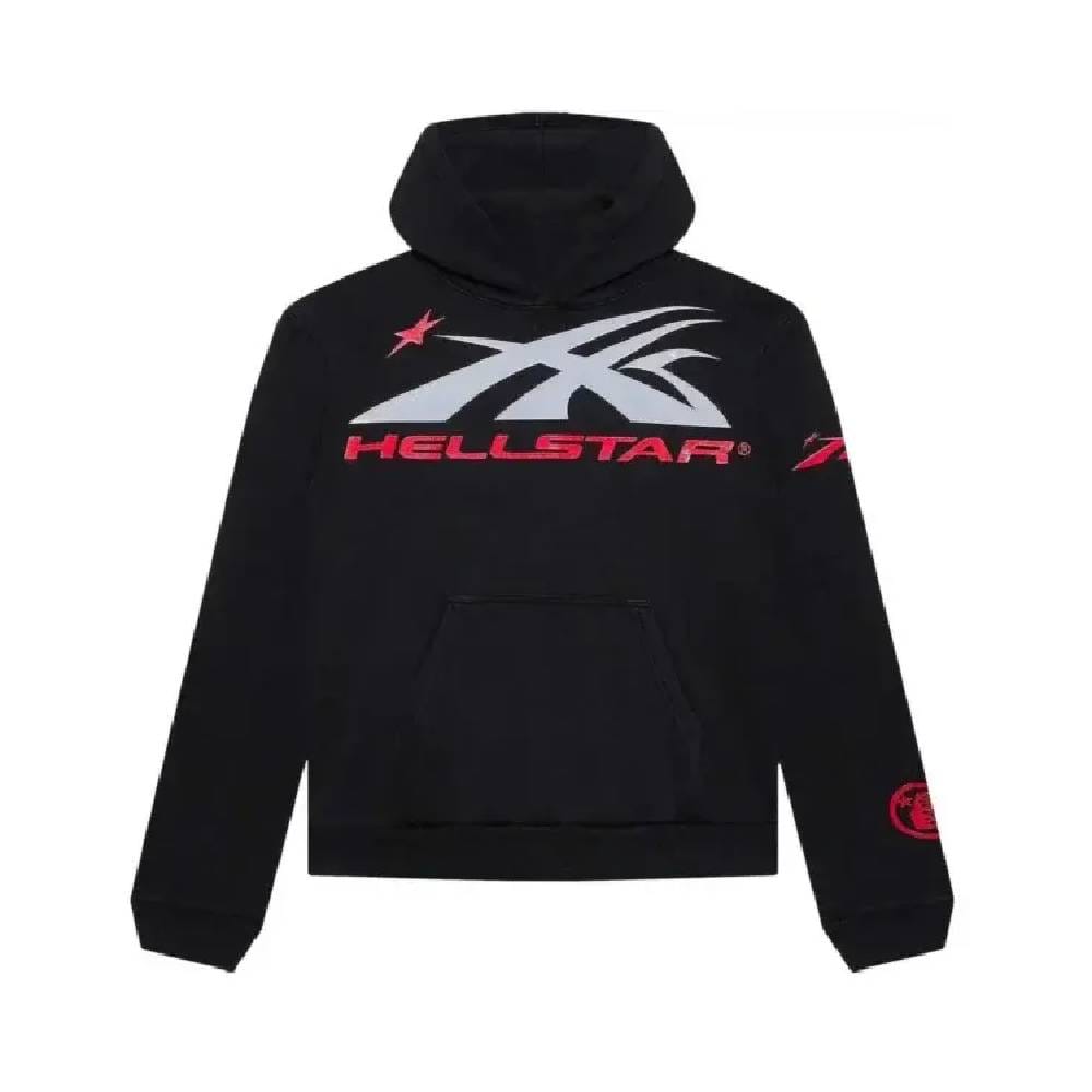 Hellstar Hoodie Black and Red