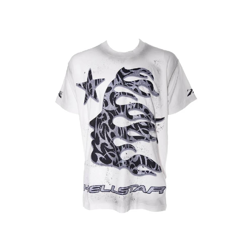 White and Black Hellstar Shirt