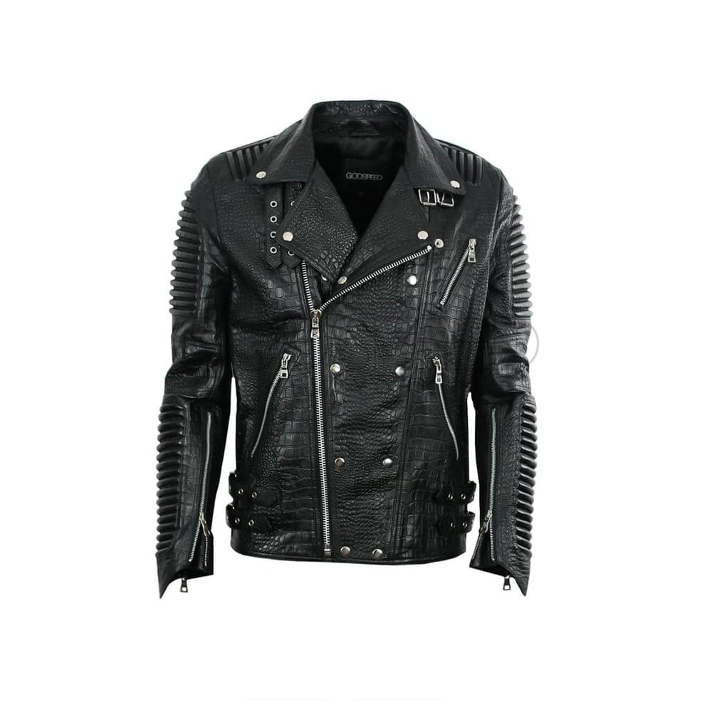 Godspeed Leather Moto Jacket Black