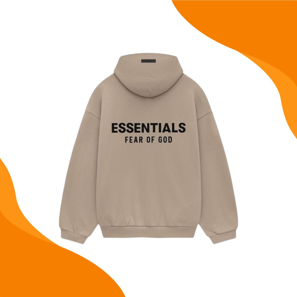 Light Brown Essentials Hoodie