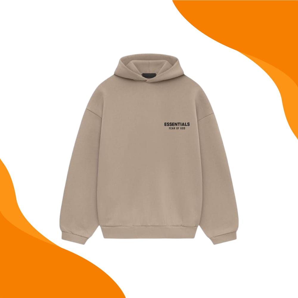 Light Brown Essentials Hoodie