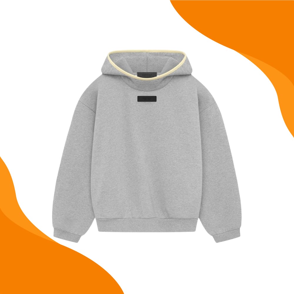 Light Grey Essentials Hoodie