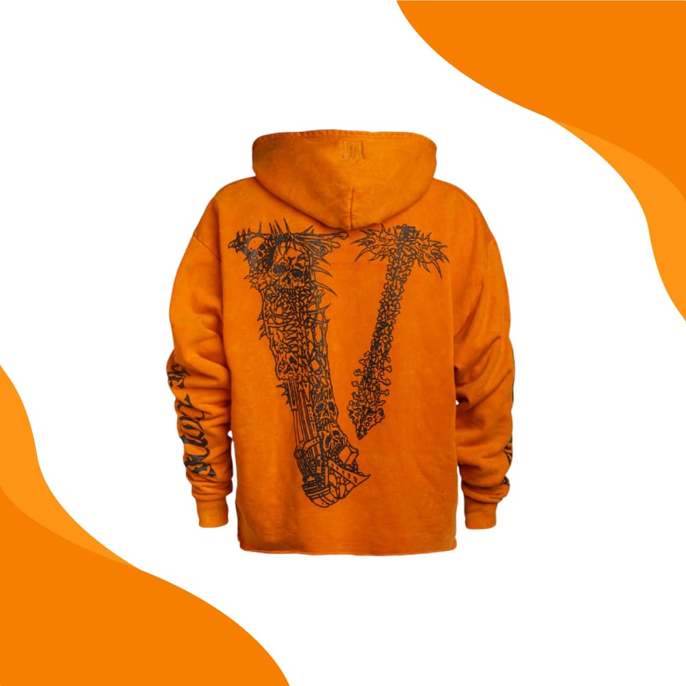 Orange Vlone Hoodie
