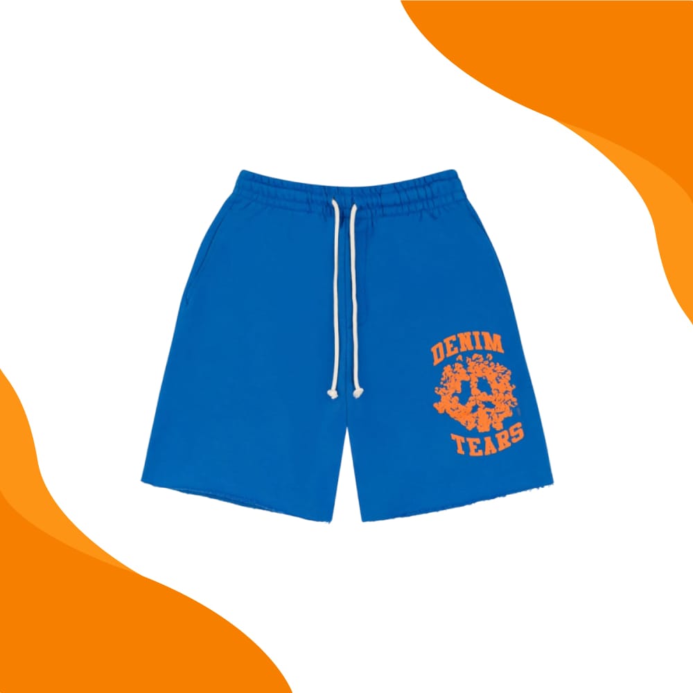 Royal Blue Denim Tears Shorts