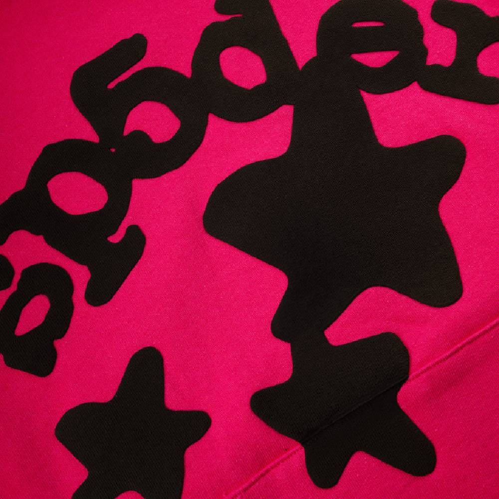 Sp5der Og Web Hoodie Pink