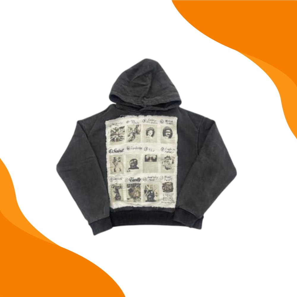 Saint Vanity Hoodie Black