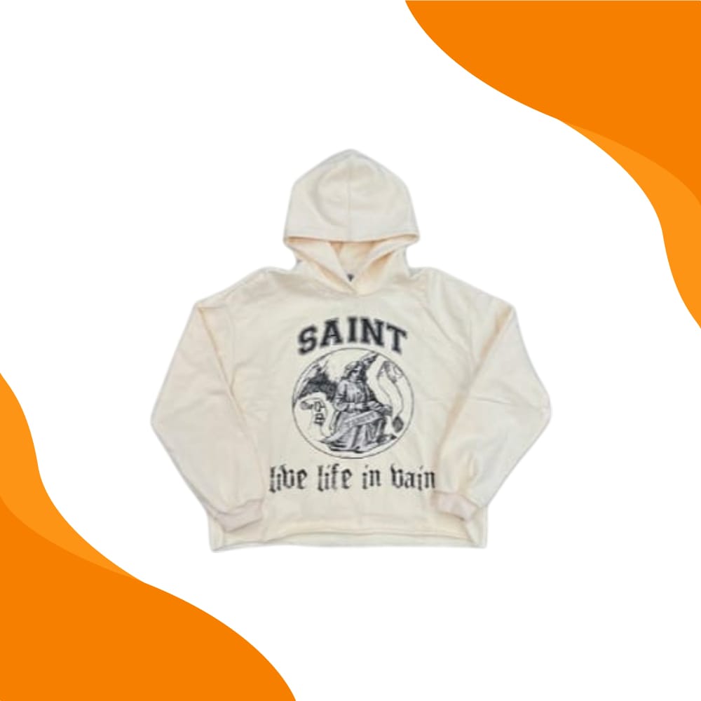 Saint Vanity Hoodie Cream