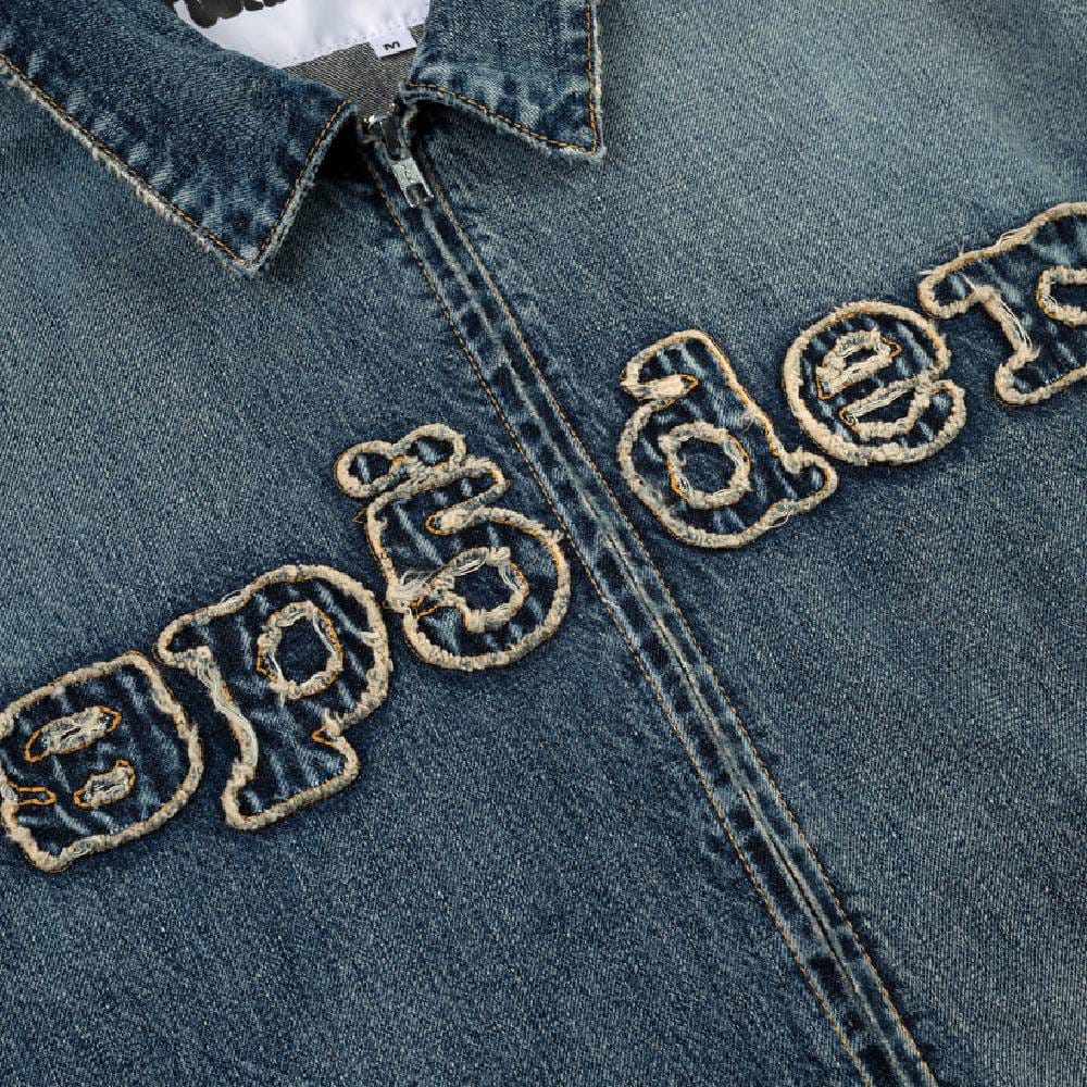 Light Blue Sp5der Denim Jacket