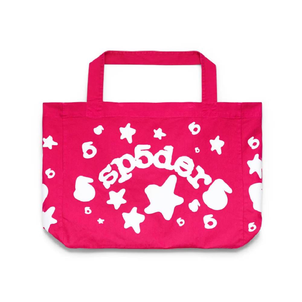 Sp5der Pink Tote Bag