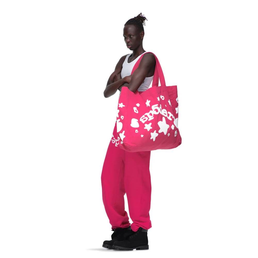 Sp5der Pink Tote Bag