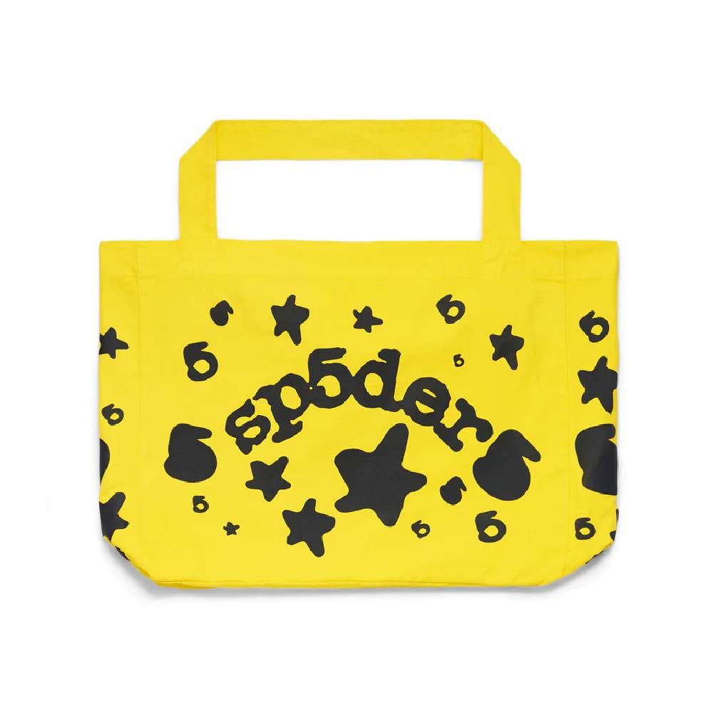 Sp5der Yellow Tote Bag