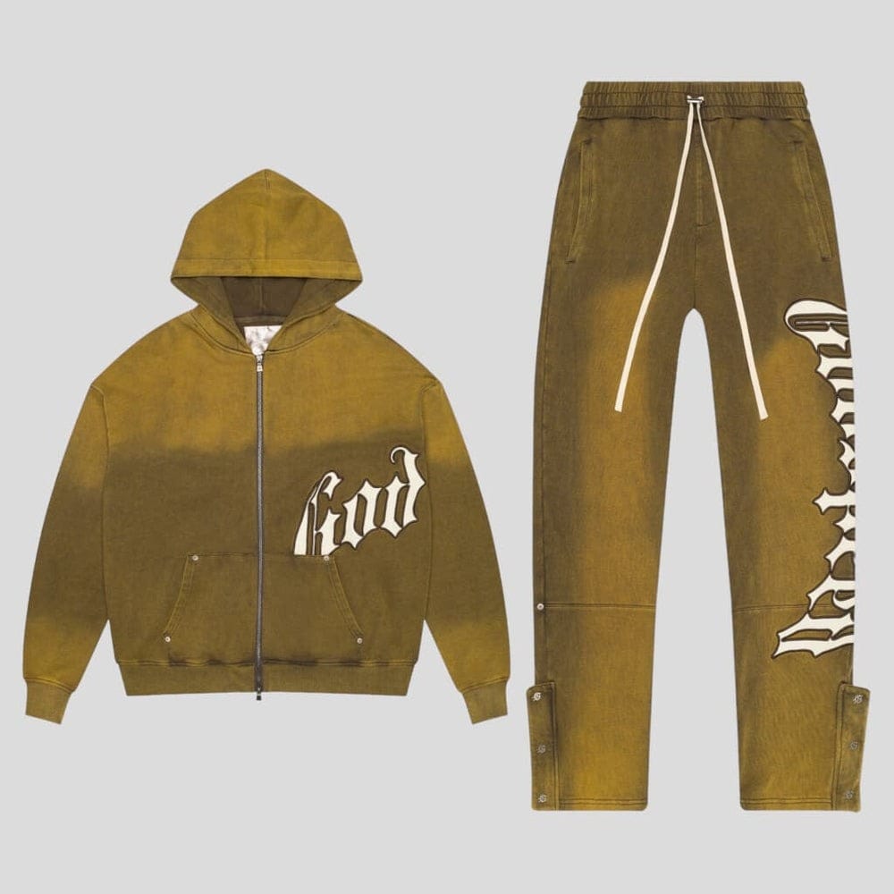Vintage Olive Godspeed Sweatsuit