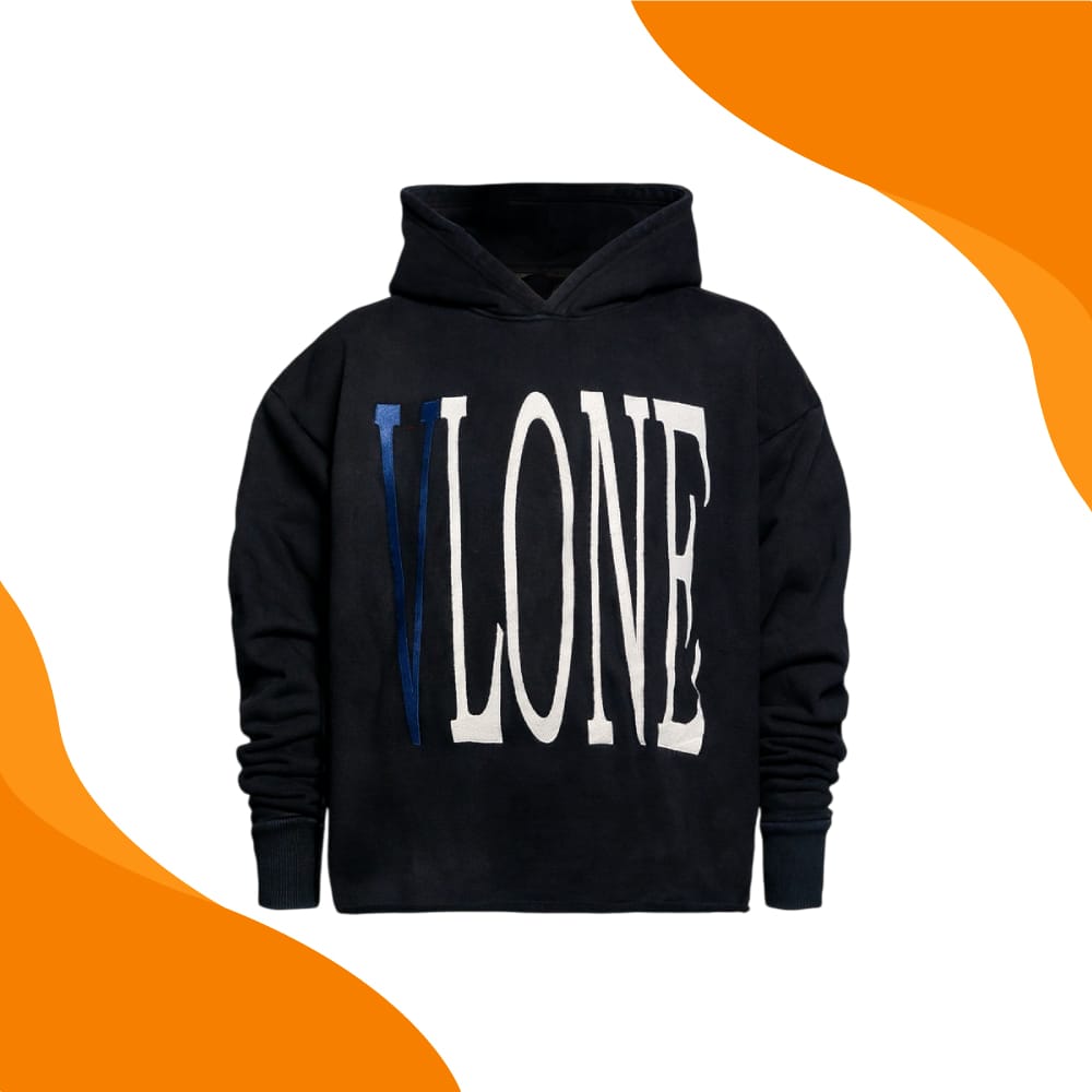 Vlone Hoodie Black