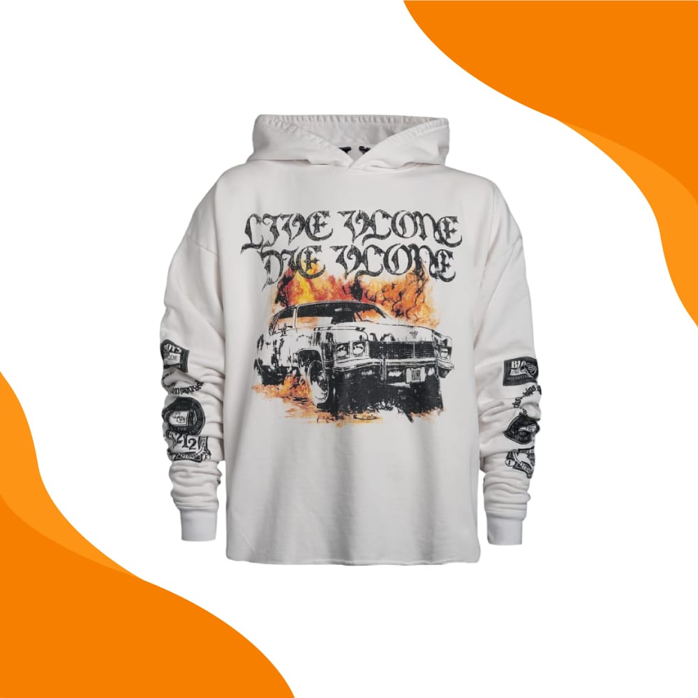 Vlone Hoodie Off White