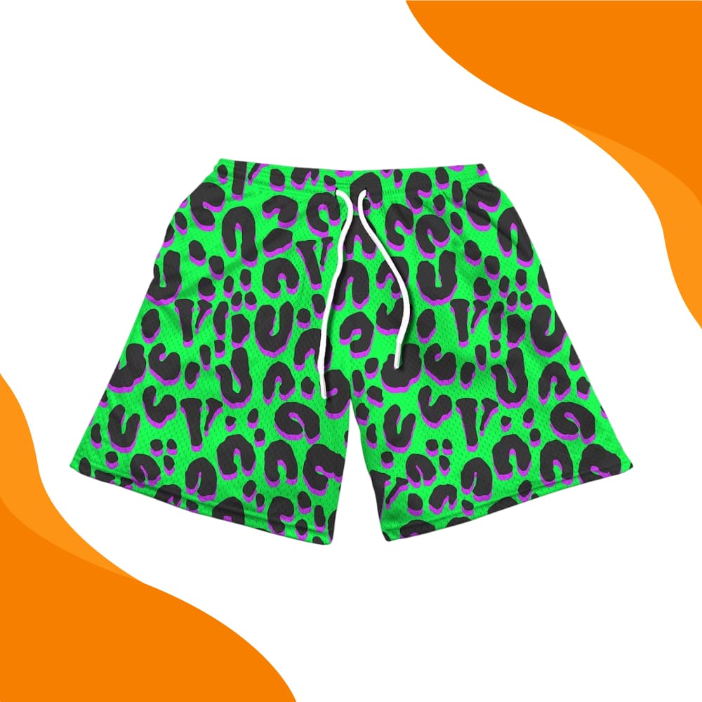 Vlone Rodman Cheetah Shorts