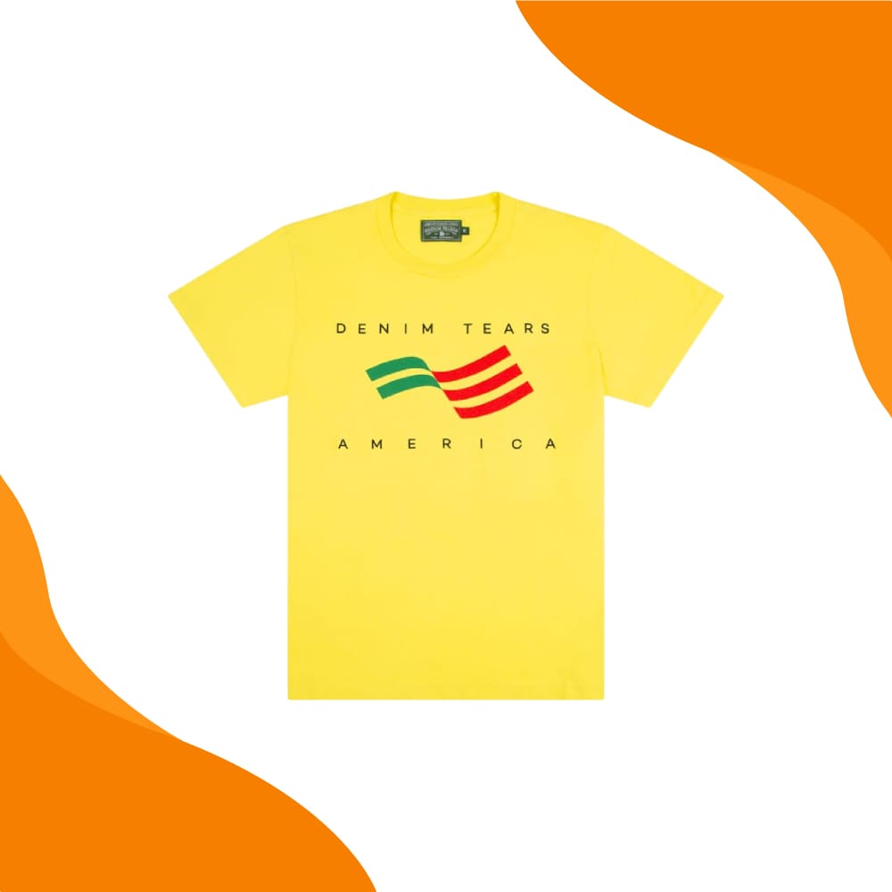 Yellow Denim Tears Shirt