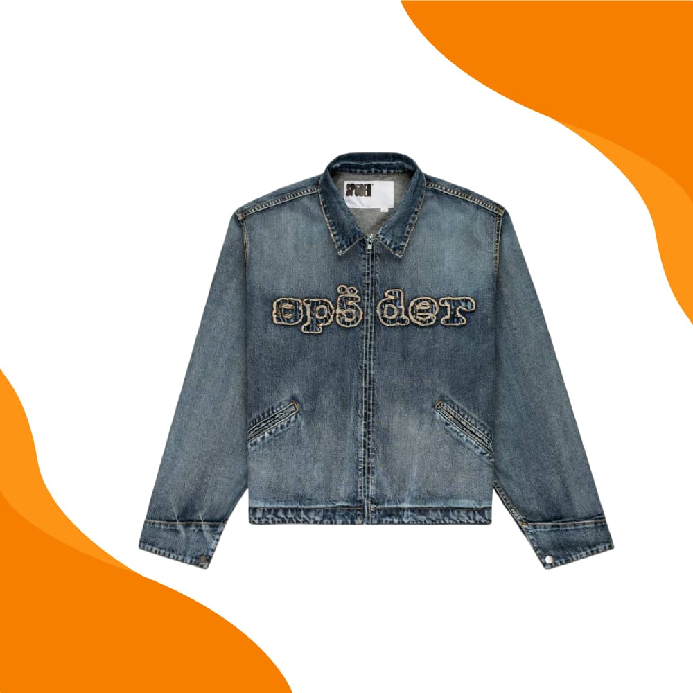 Light Blue Sp5der Denim Jacket