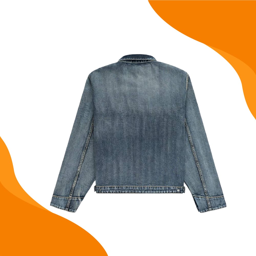 Light Blue Sp5der Denim Jacket