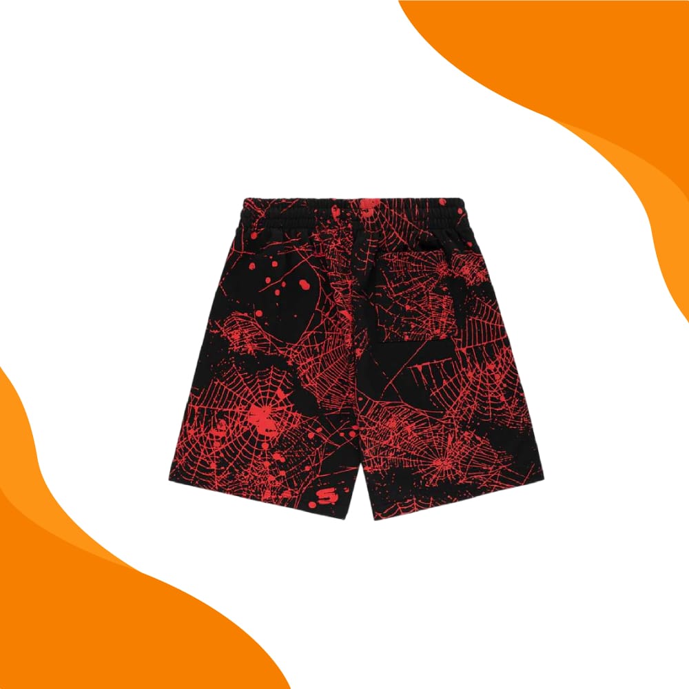 Sp5der Aop Web V2 Sweatshort