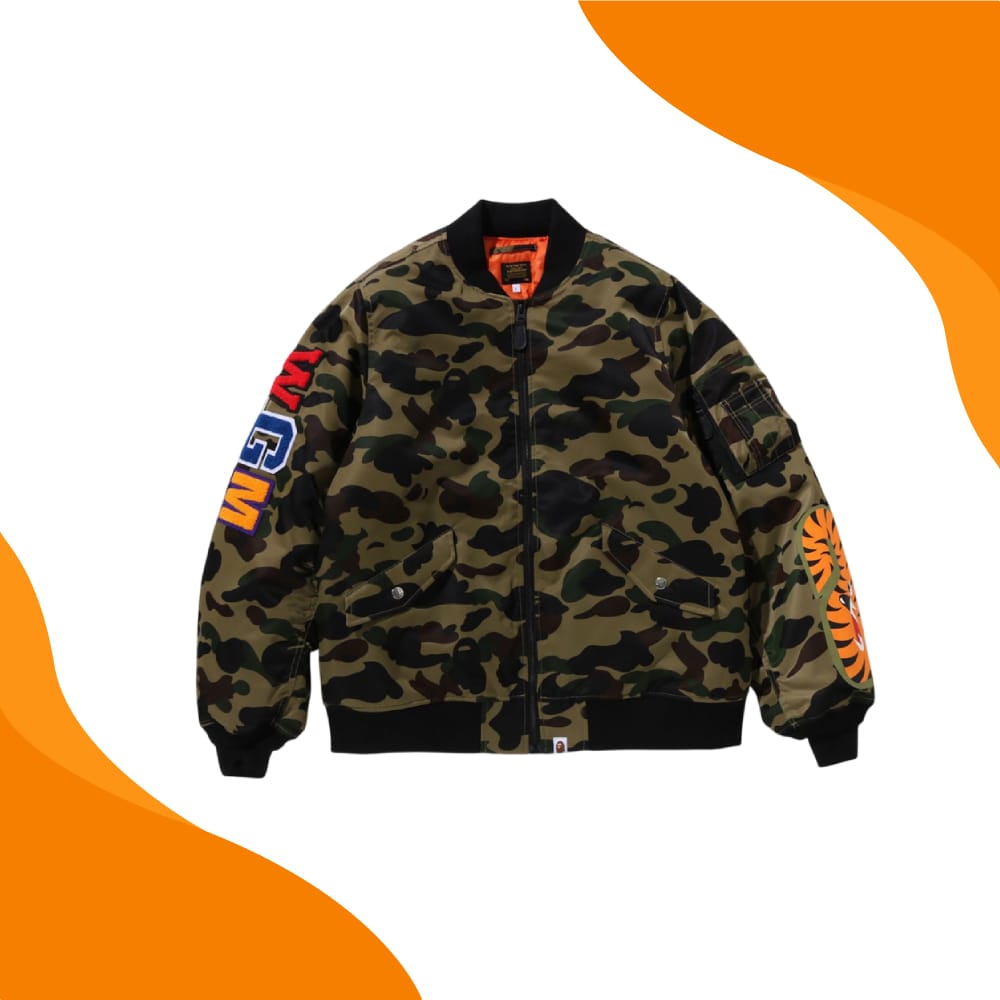 Bape 1st Camo Shark Jacket
