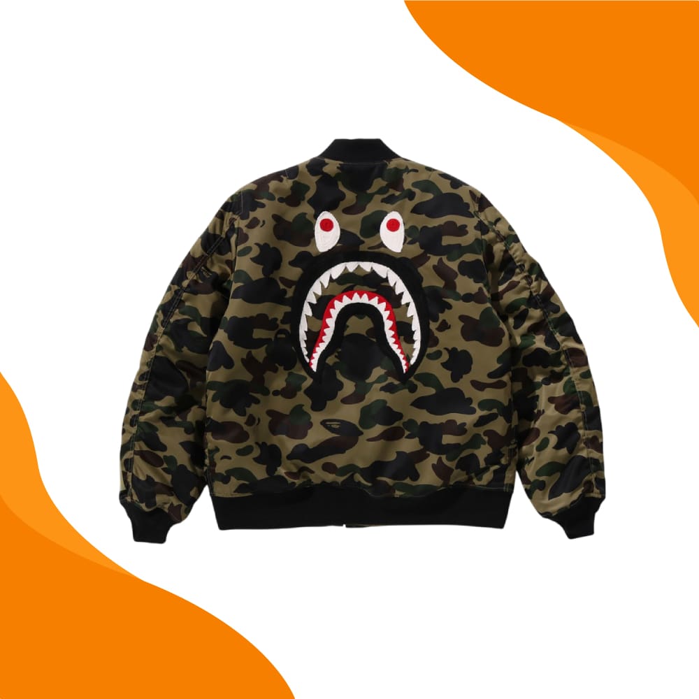Bape 1st Camo Shark Jacket