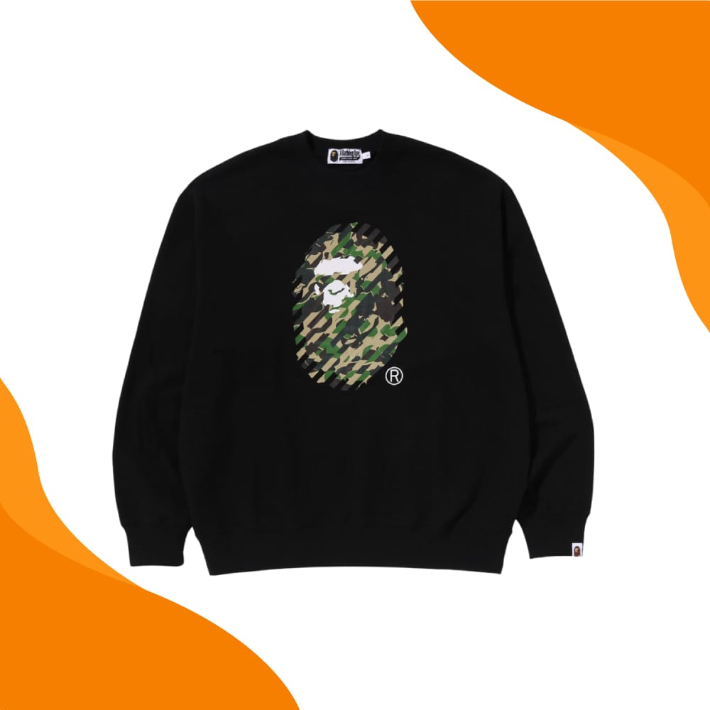 Camo Bape Sweatshirt