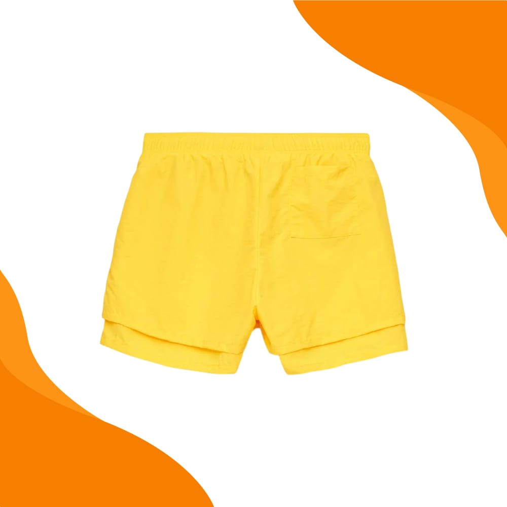 Yellow Sp5der Shorts