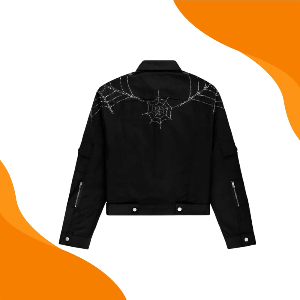 Black Sp5der Jacket