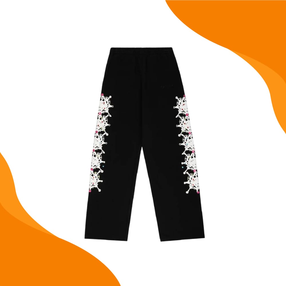 Sp5der Sweatpants Black