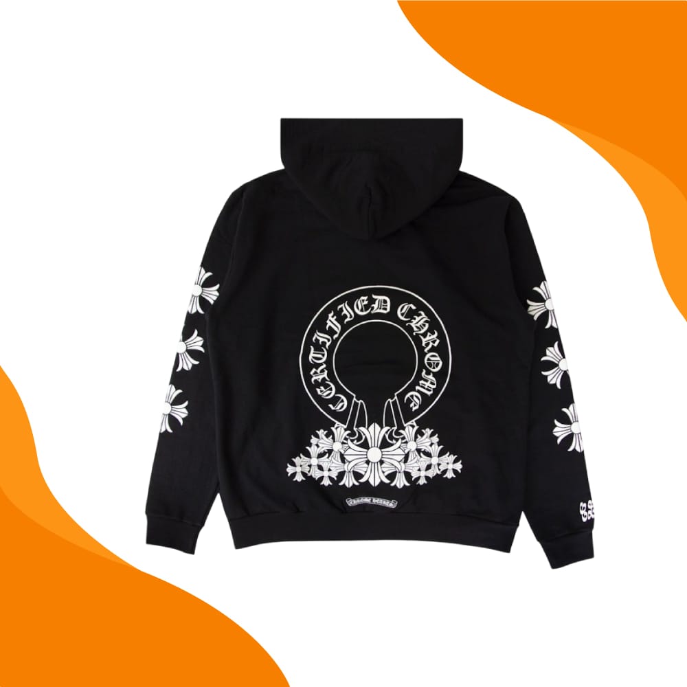 Chrome Hearts x Drake Certified Lover Boy Hoodie Black