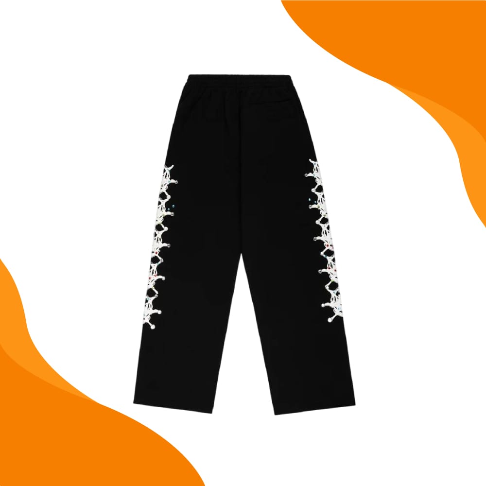 Sp5der Sweatpants Black