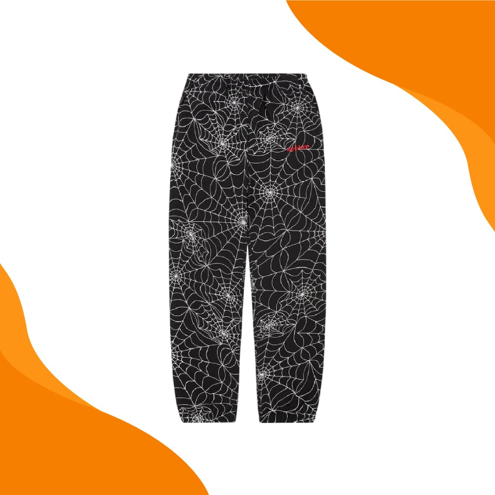 Sp5der Black Sweatpants