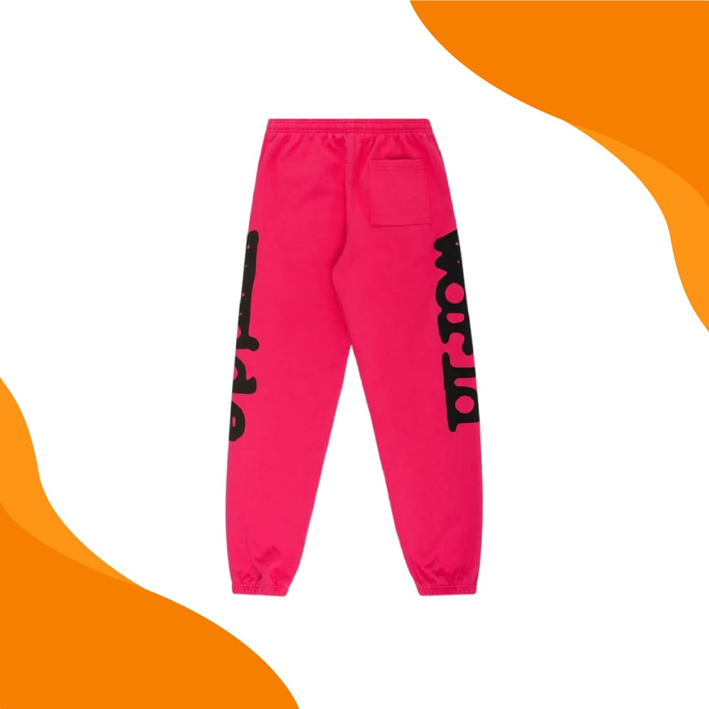 Pink Sp5der Sweatpants