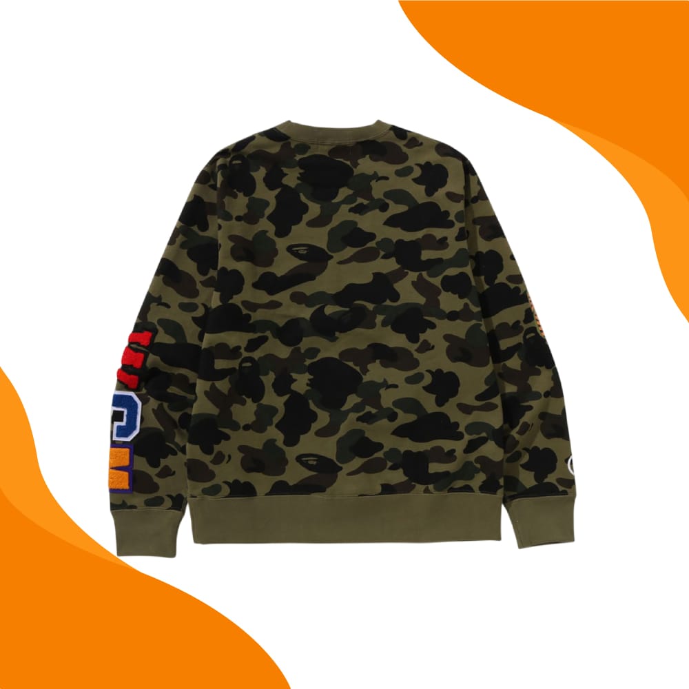 Bape 1st Camo Shark Sweatshirt